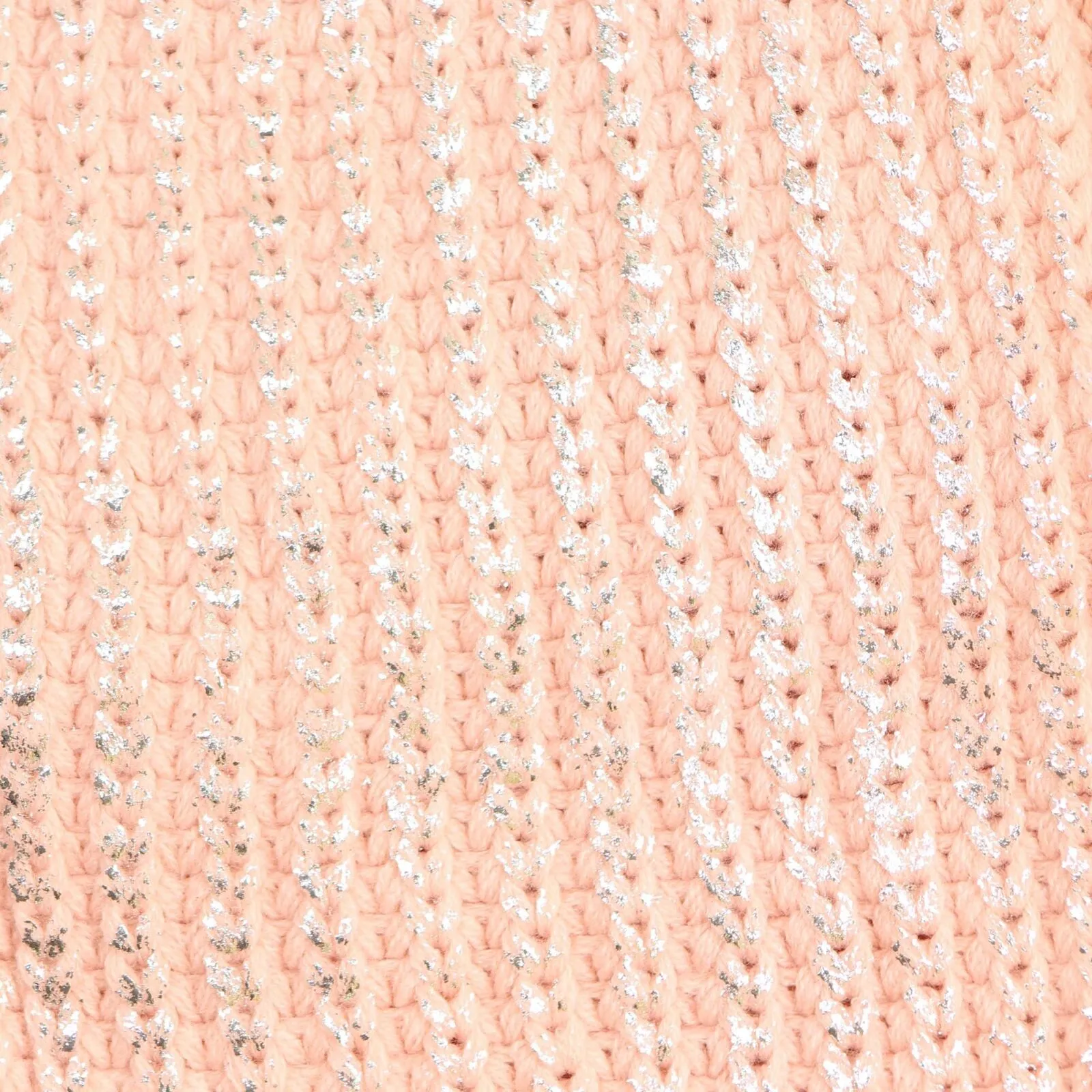 Tucker   Tate Girl's Chunky Knit Metallic Accents Cold Weather Infinity Scarf