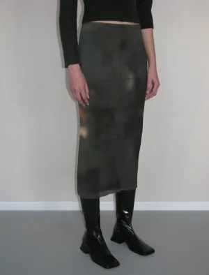 Turtle knit skirt