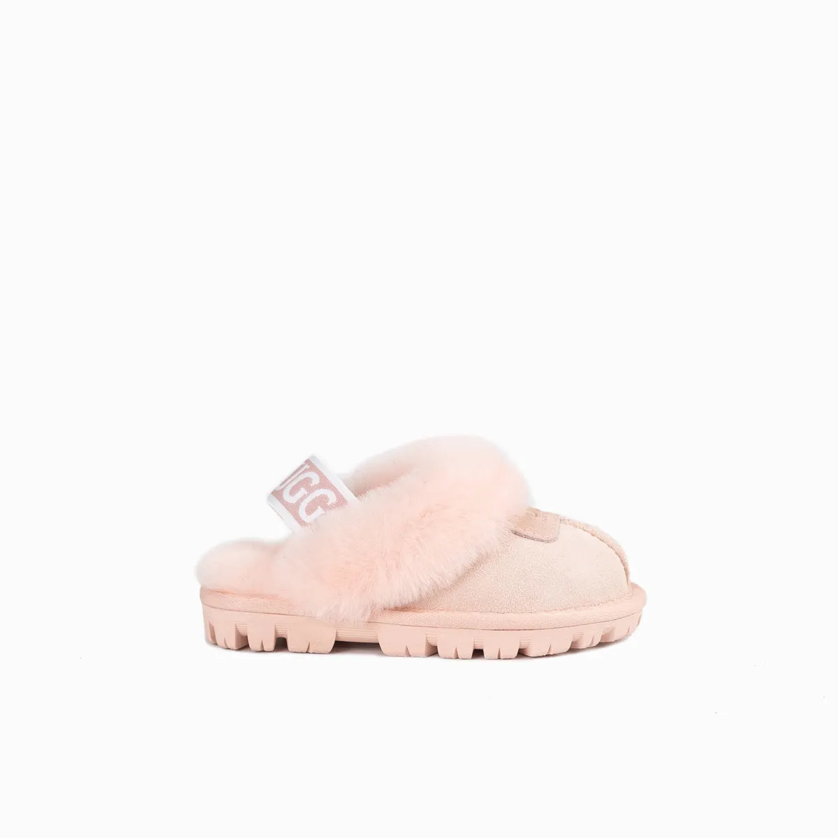 Ugg Kids Coquette  Slipper (Elastic Backstrap)( Water Resistant)