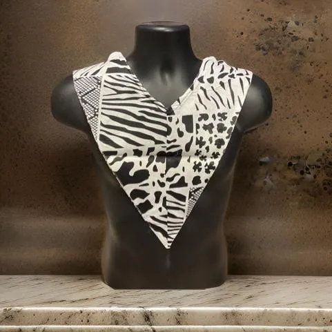 Unisex African Print Reversible Shoulder Collar (Print C)