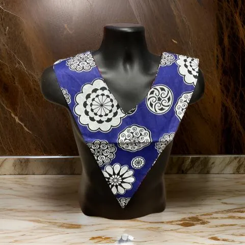 Unisex African Print Reversible Shoulder Collar (Print N)