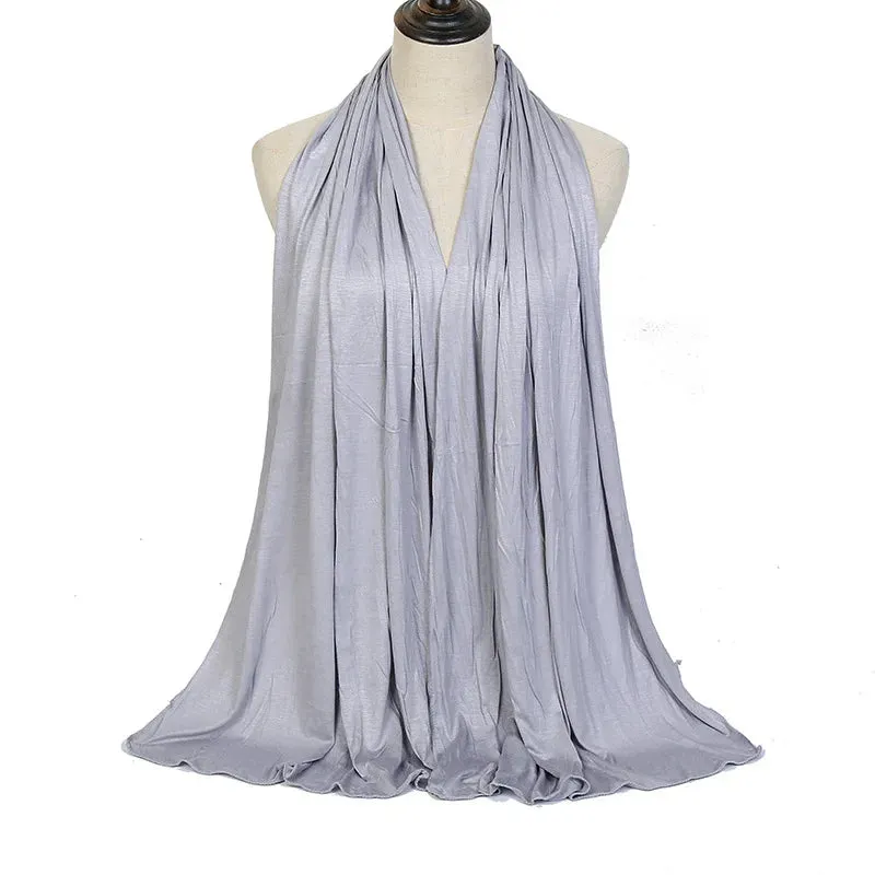 VibrantWrap - 30-Color Modal Jersey Hijab