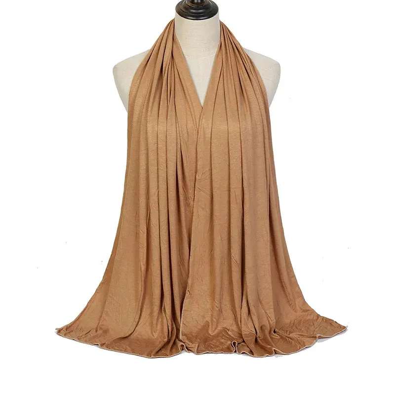 VibrantWrap - 30-Color Modal Jersey Hijab