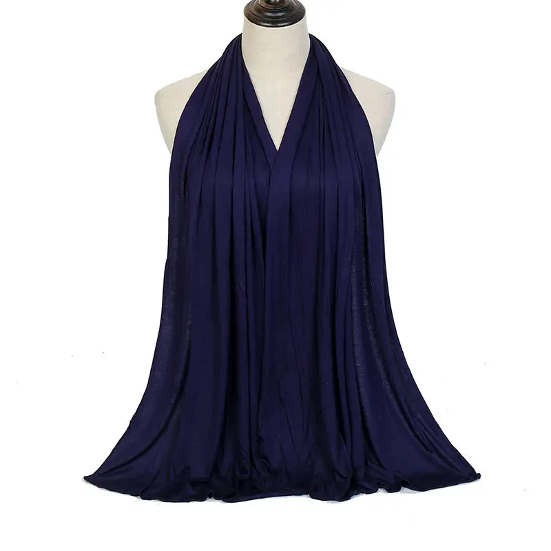 VibrantWrap - 30-Color Modal Jersey Hijab