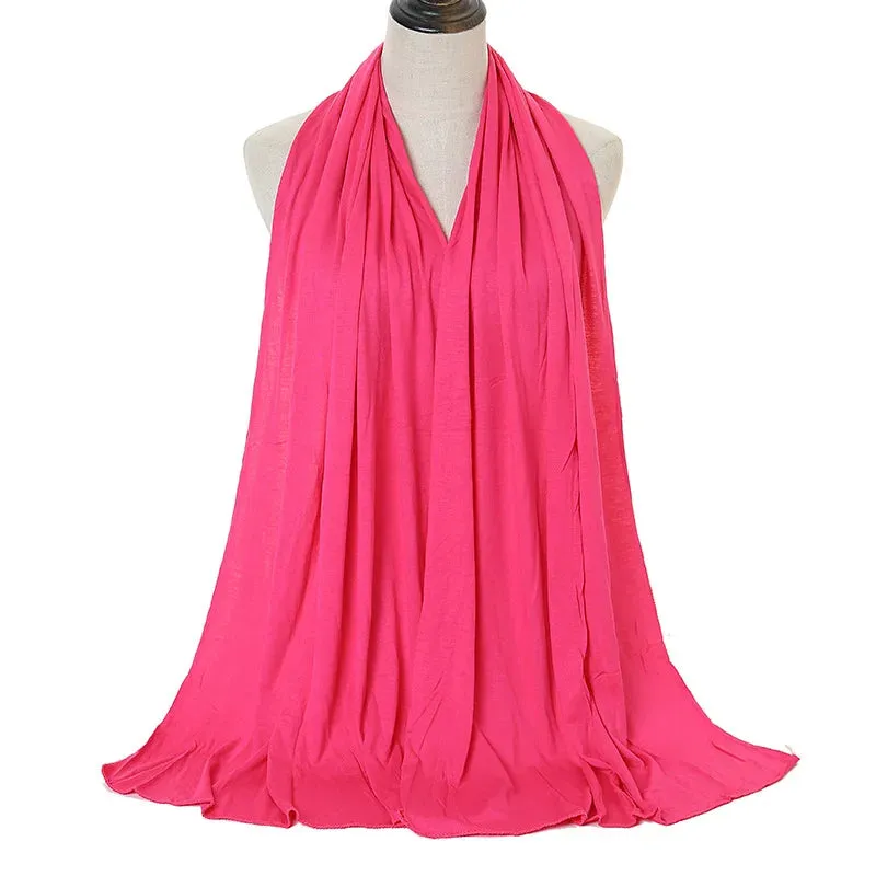 VibrantWrap - 30-Color Modal Jersey Hijab