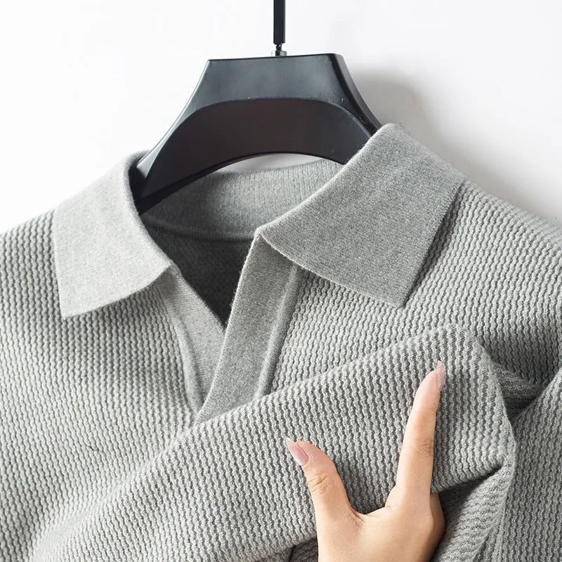 Victor Lévêque Knit Polo Sweater