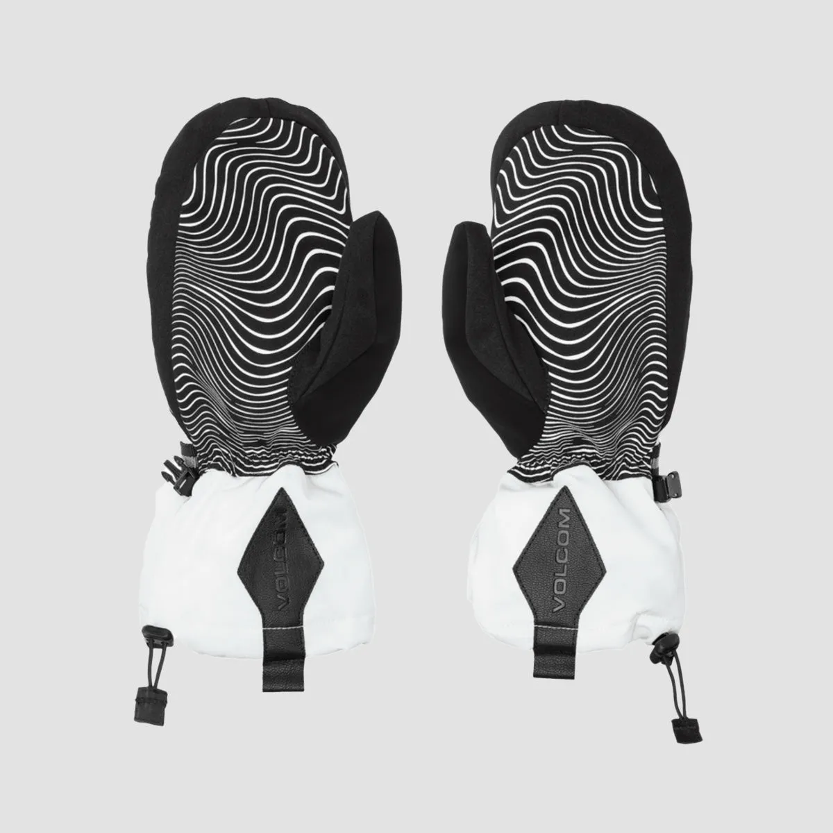 Volcom Millicent Snow Mitts White Camo