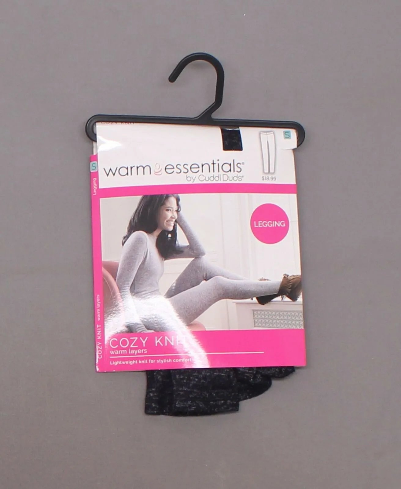 Warm Essentials by Cuddl Duds Women's Sweater Knit Thermal Leggings