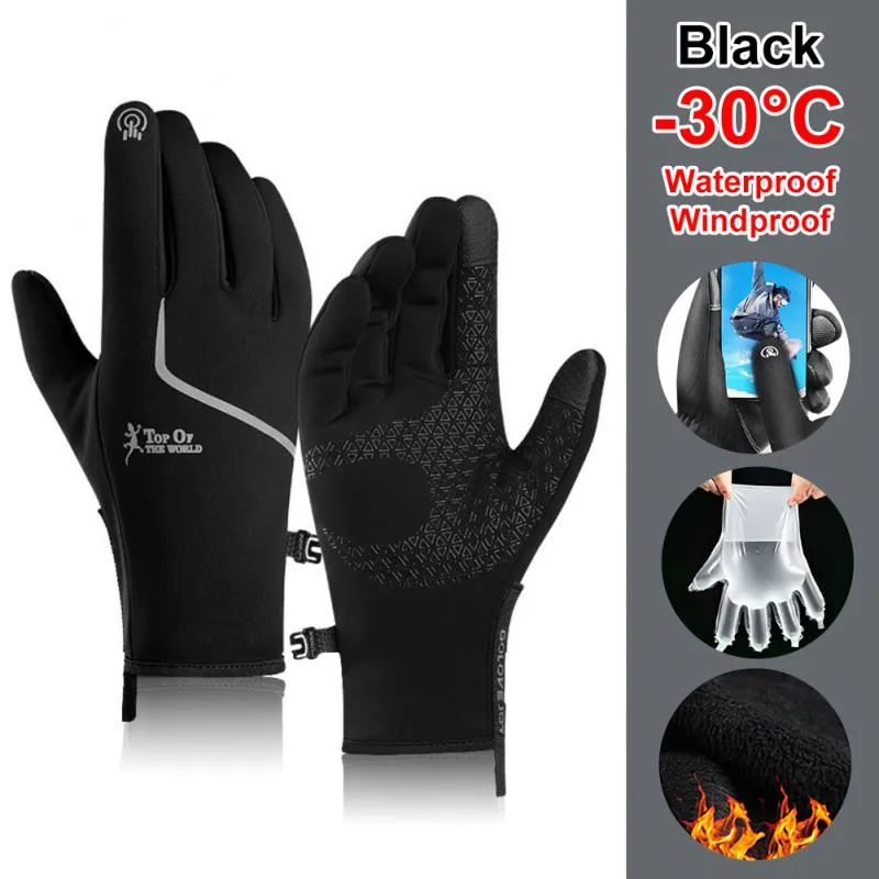 Waterproof Gloves For Skiing, Cycling , And Biking The Winter Great Outdoors