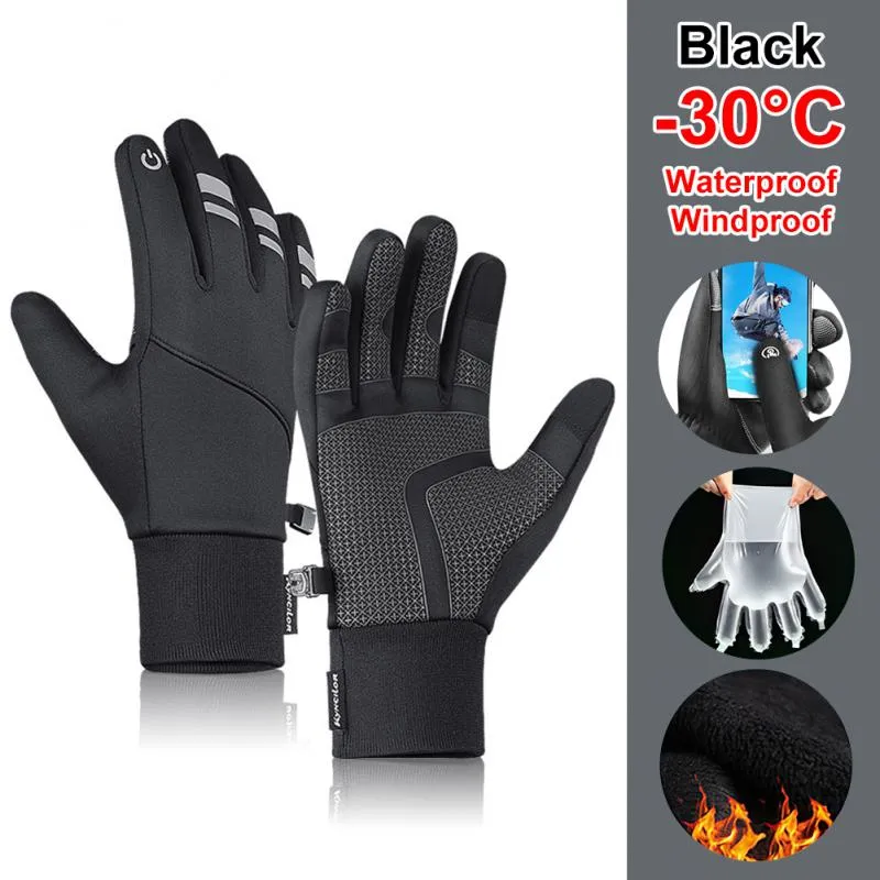 Waterproof Gloves For Skiing, Cycling , And Biking The Winter Great Outdoors
