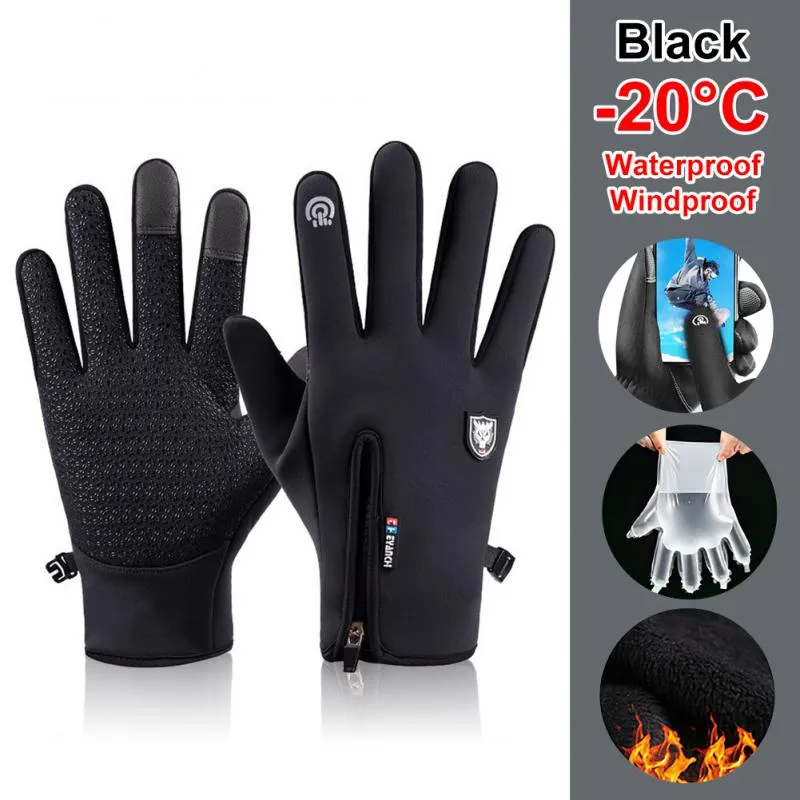 Waterproof Gloves For Skiing, Cycling , And Biking The Winter Great Outdoors