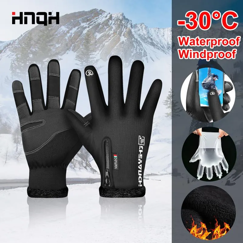 Waterproof Gloves For Skiing, Cycling , And Biking The Winter Great Outdoors