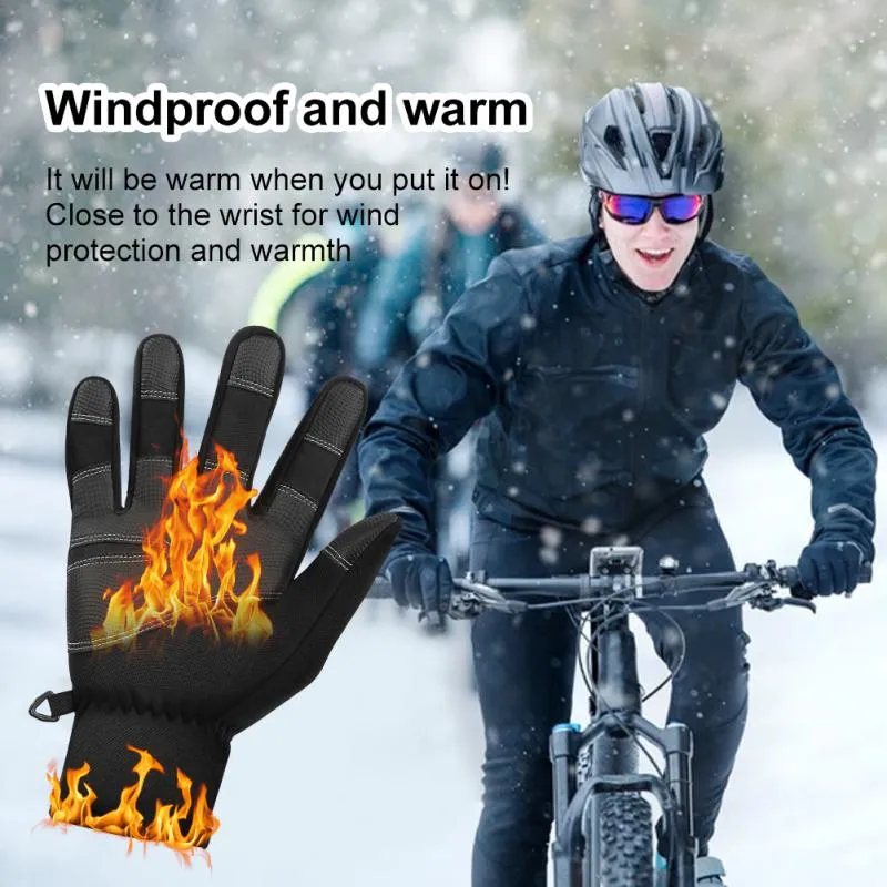 Waterproof Gloves For Skiing, Cycling , And Biking The Winter Great Outdoors