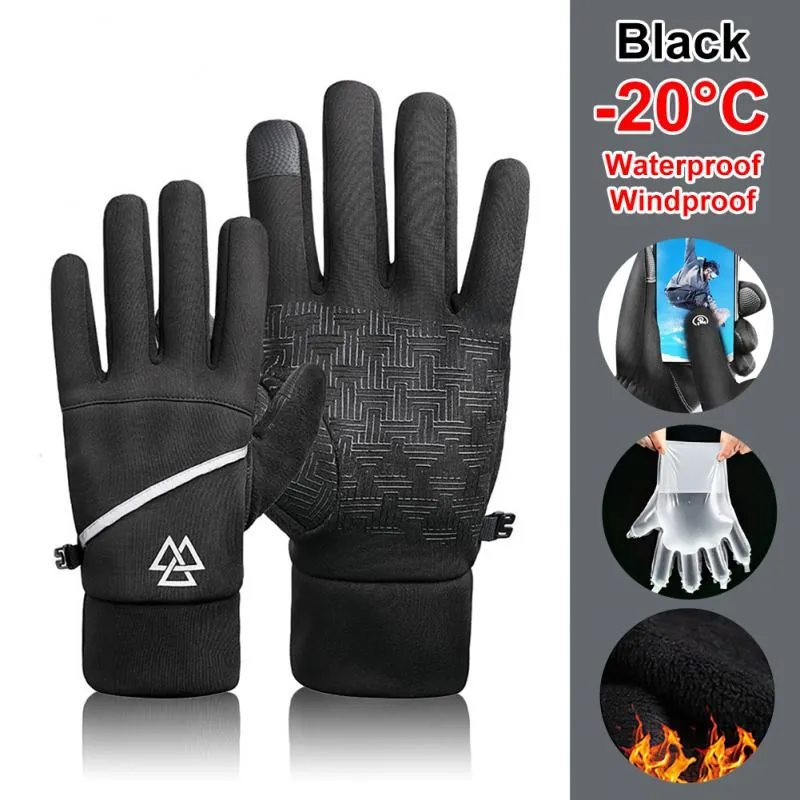 Waterproof Gloves For Skiing, Cycling , And Biking The Winter Great Outdoors