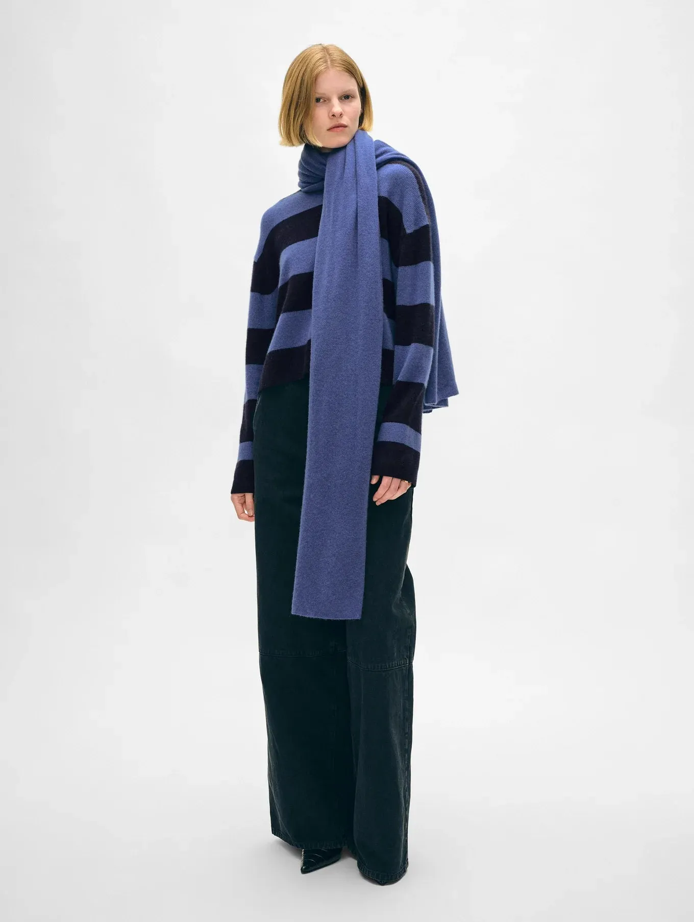 White   Warren Cashmere Travel Wrap