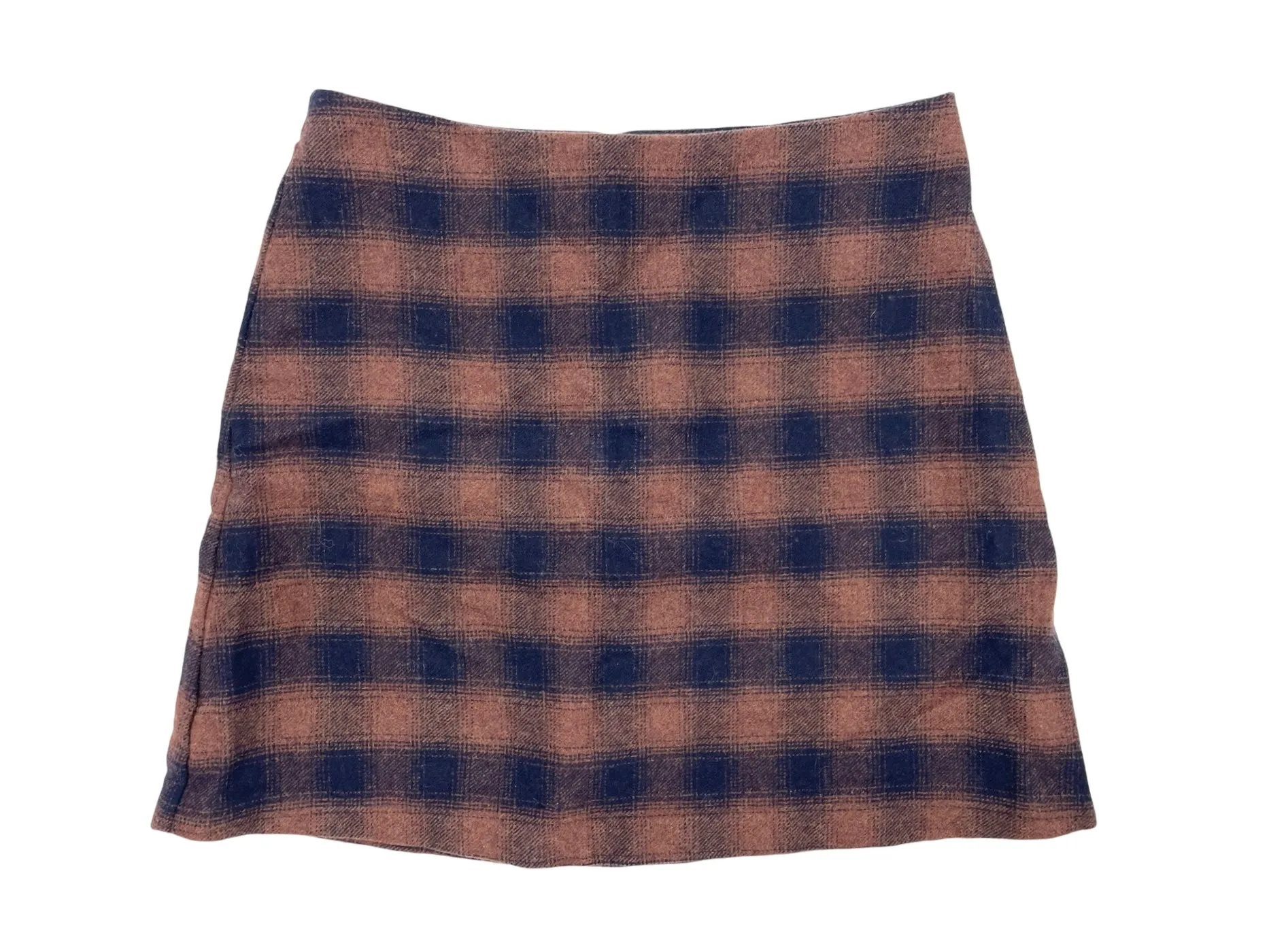Wilfred wool/cashmere blend plaid skirt - 4