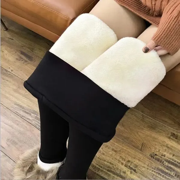 Winter leggings in thermal fabric