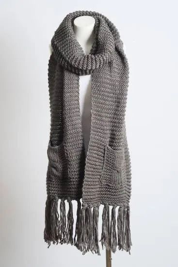 WINTER POCKET SCARF