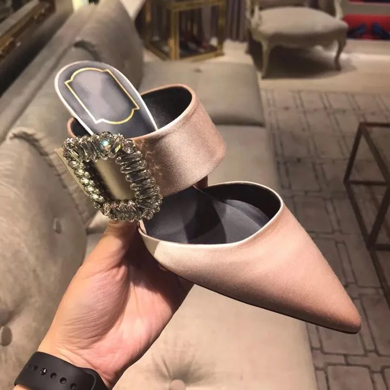 Woman Wedding Pumps Crystal Sandals