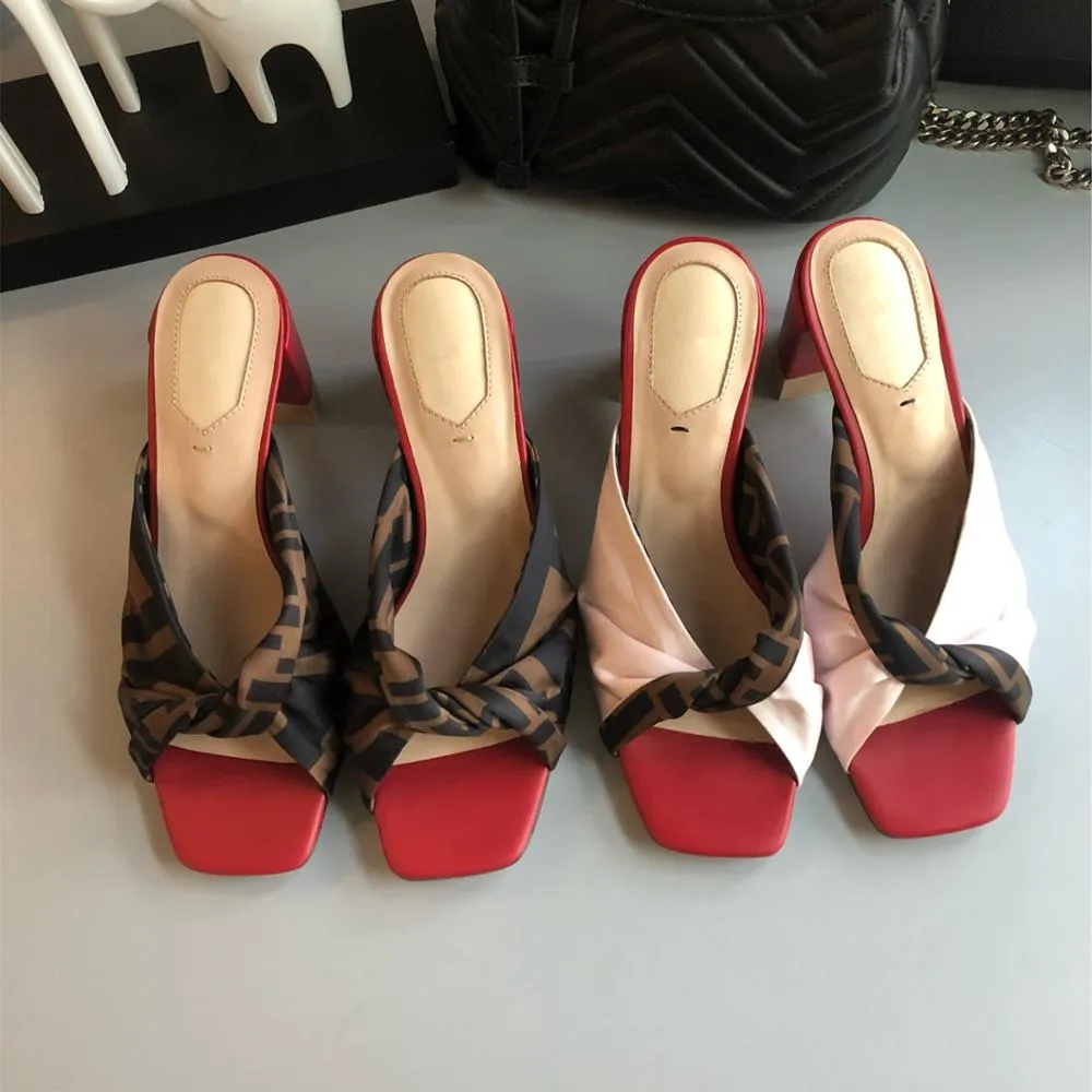 Women Summer Sexy Slippers Silk Butterfly
