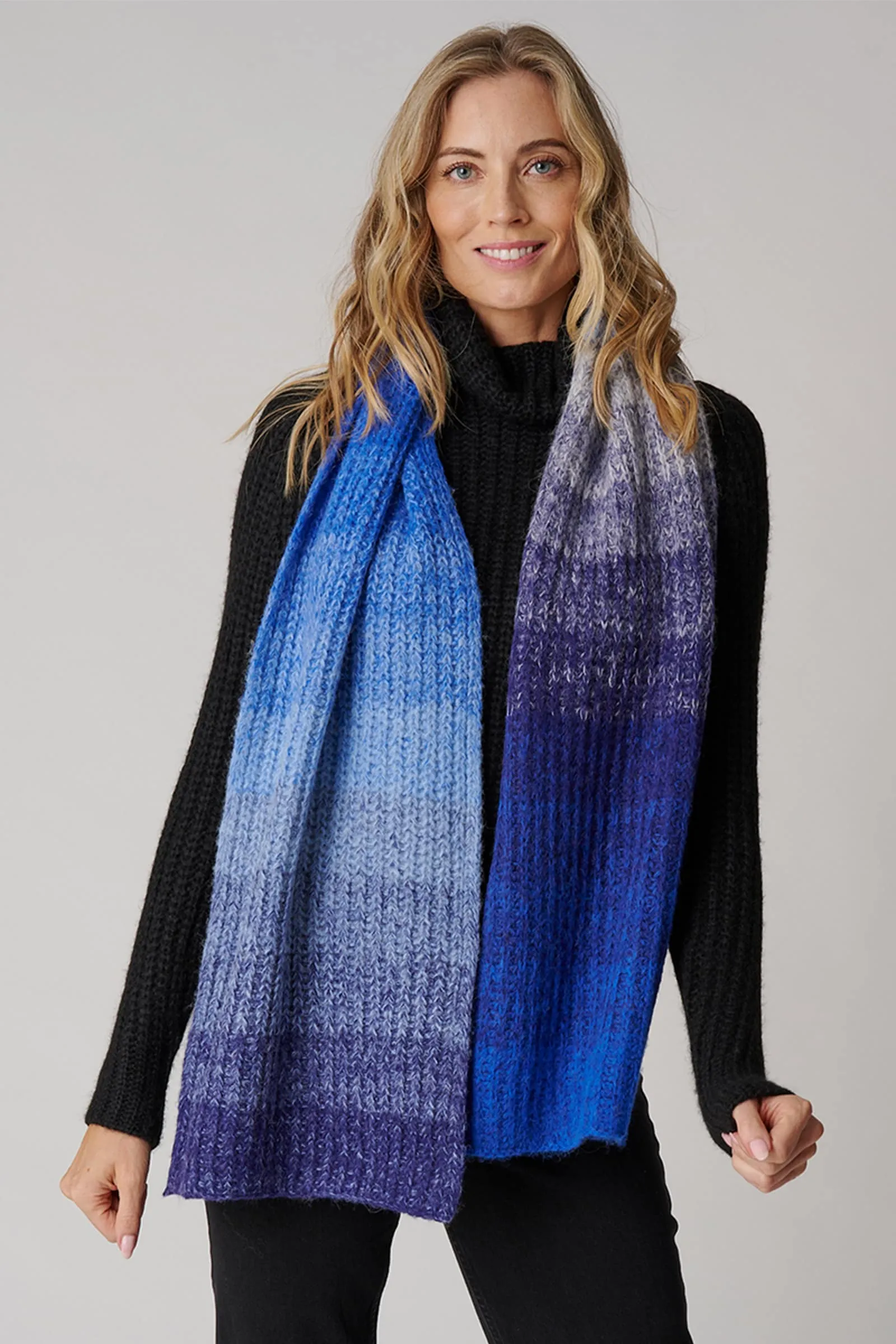 Women's Color Block Scarf