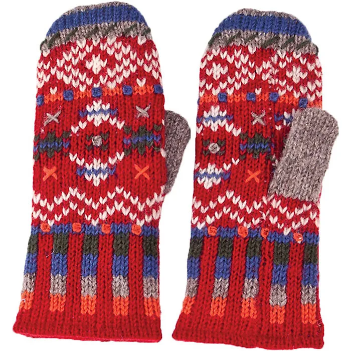 Women's Helsinki Knitted Mittens