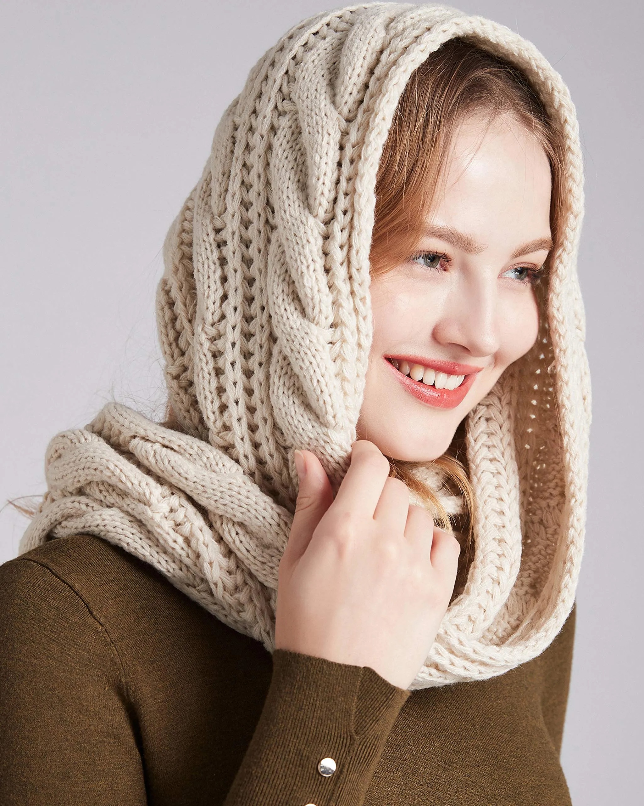 Womens Thick Ribbed Knit
