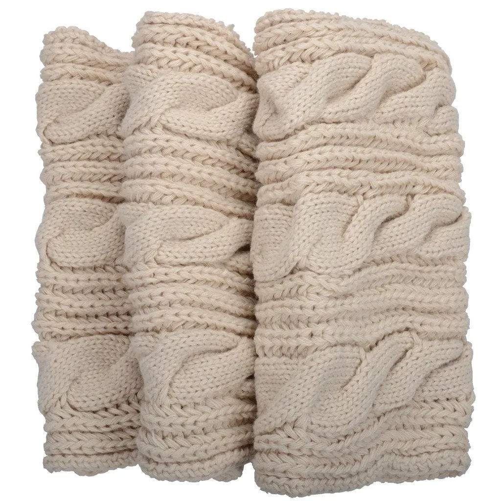 Womens Thick Ribbed Knit