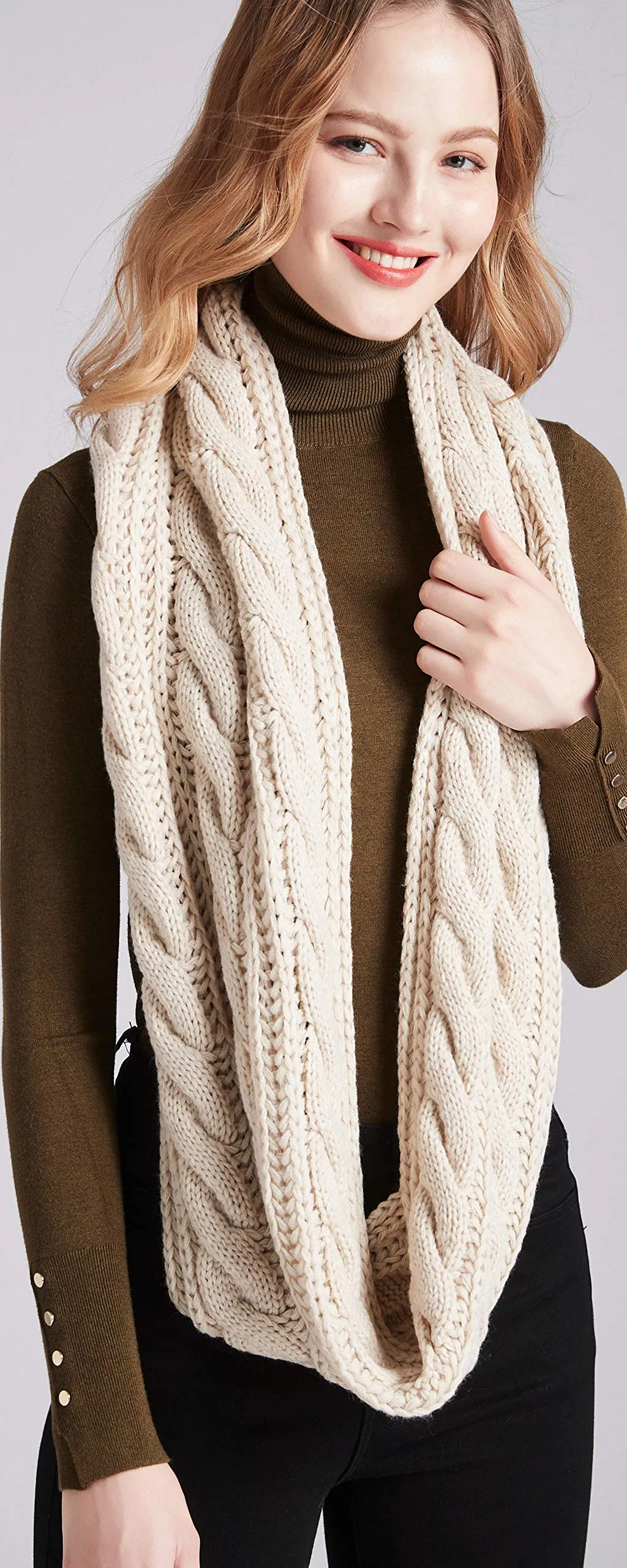Womens Thick Ribbed Knit