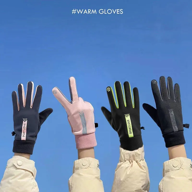 Women's Waterproof Cycling Gloves - Warm