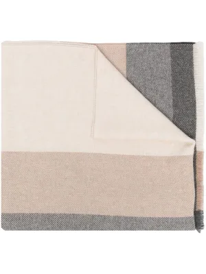 Wool and cashmere scarf