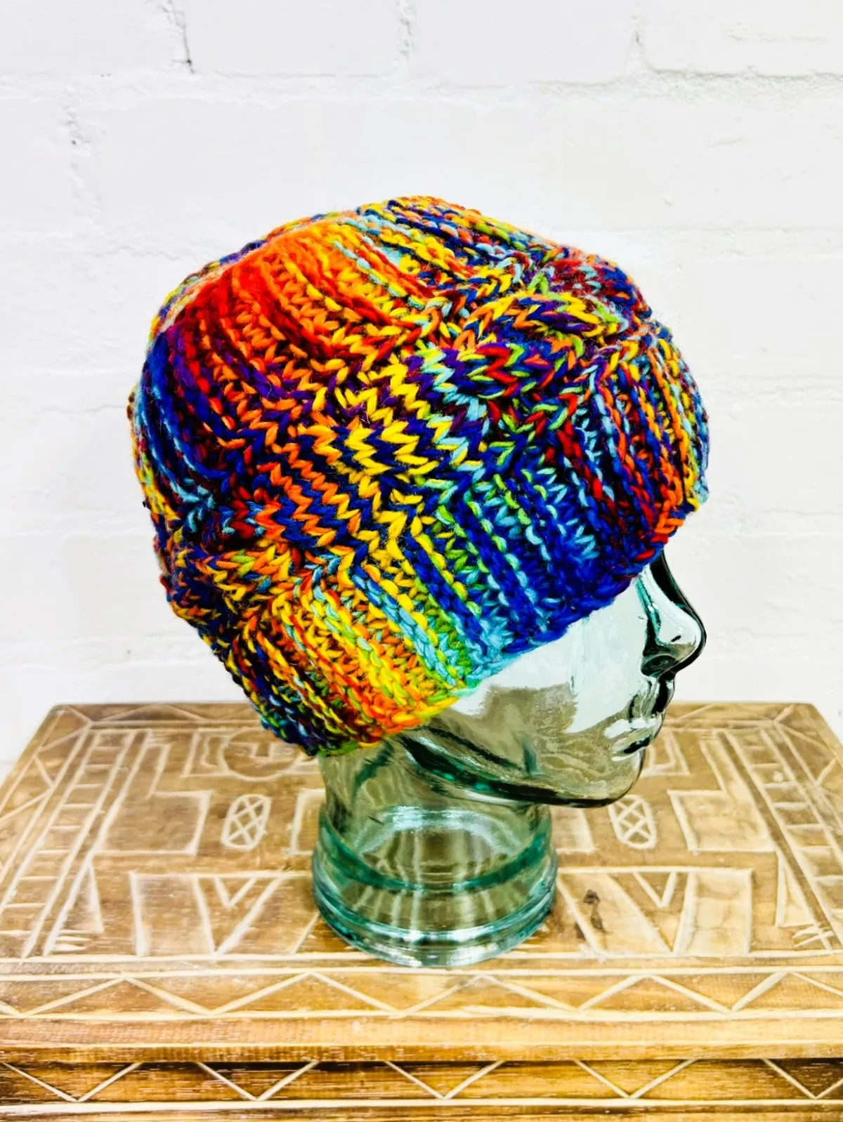 Wool Cable Knit Beanie