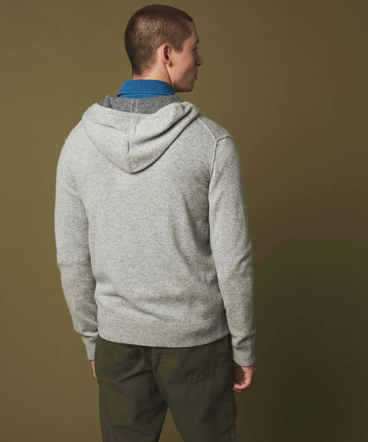 WOOL CASHMERE HOODY