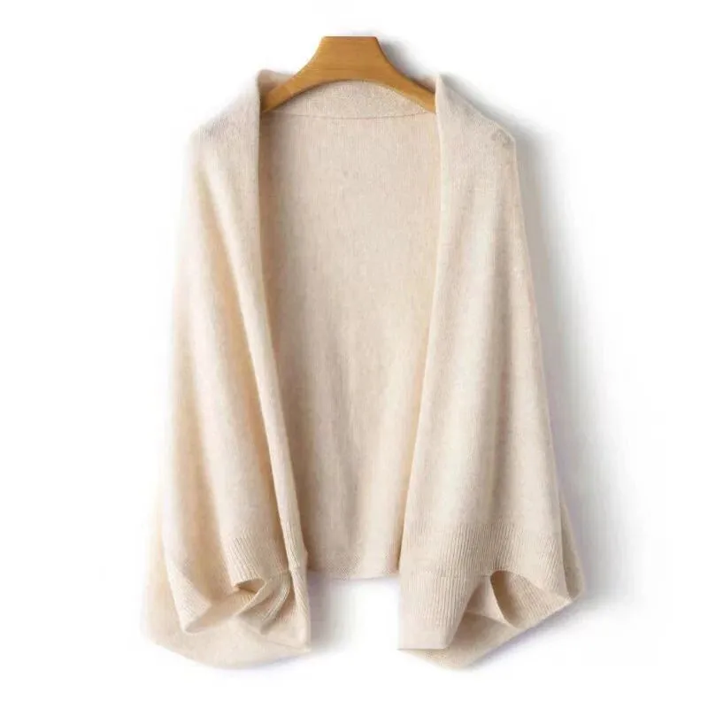 Wool Knit Shawl & Scarf Wrap – Soft, Warm, and Elegant.