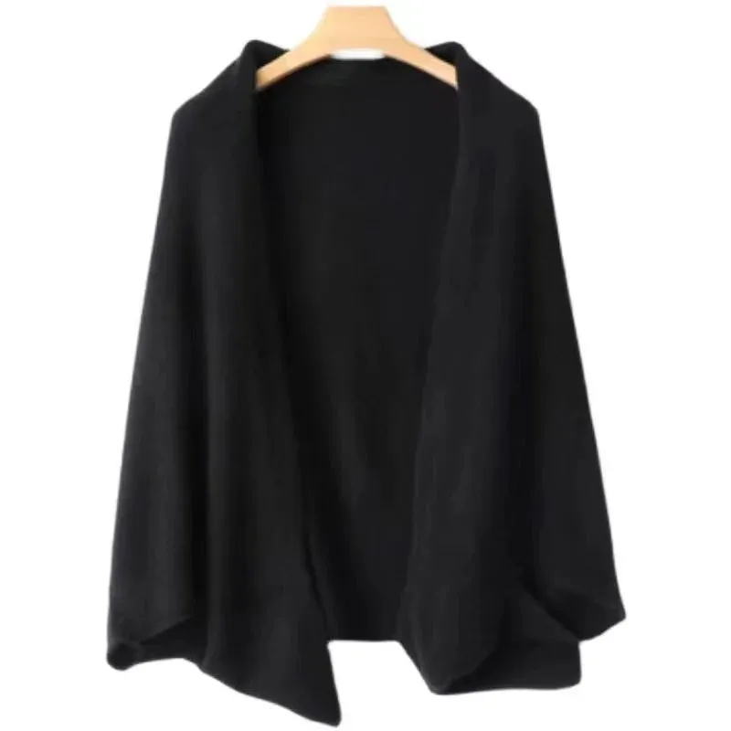 Wool Knit Shawl & Scarf Wrap – Soft, Warm, and Elegant.