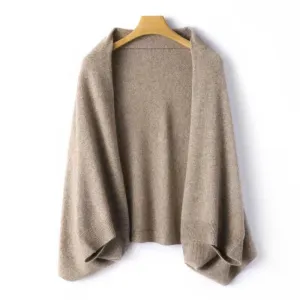 Wool Knit Shawl & Scarf Wrap – Soft, Warm, and Elegant.