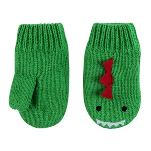 ZOOCCHINI Toddler Knit Mittens (Devin Dino)