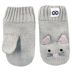 ZOOCCHINI Toddler Knit Mittens (Kallie Kitten)